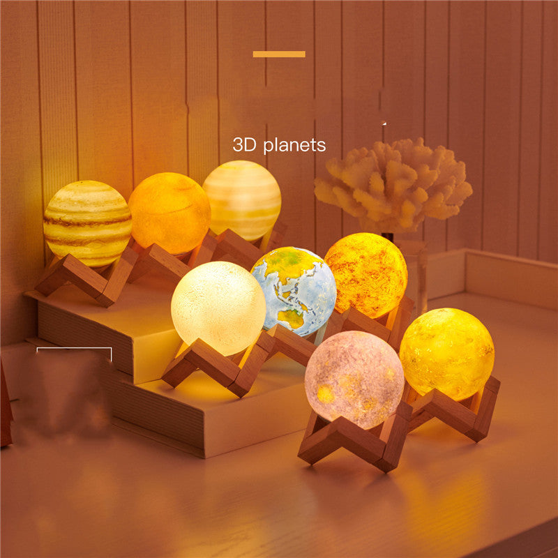 Eight planets night light