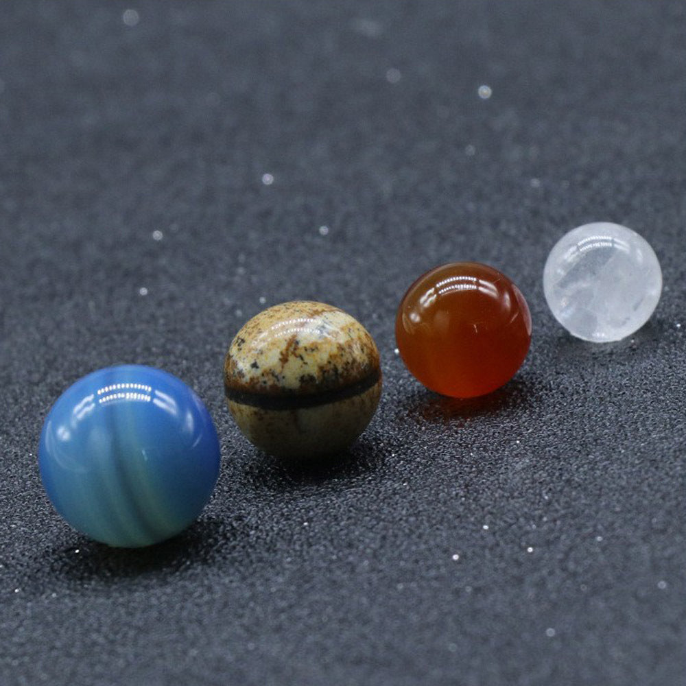 Natural Crystal Agate Jade Material Planet The Eight Planets Of The Solar System